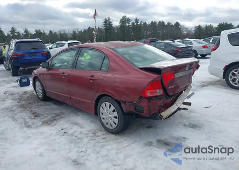 2008 Honda Civic Lx из США, поврежденный, VIN 2HGFA16588H509164
